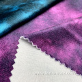 Polyester Stretch Custom Digital Print Velvet Velour Fabric